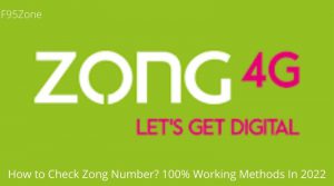 How to Check Zong Number? 100% Working Methods In 2022