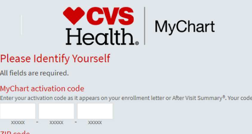 login to CVS Health MyChart account